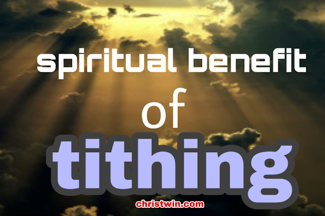 spiritual benefit of tithing