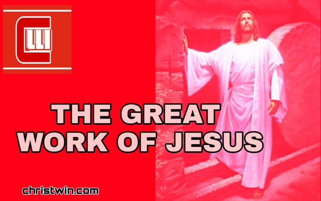  Doing greater work than Jesus, what are the greater work jesus did