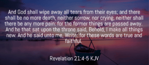 Bible verse for grieving widow