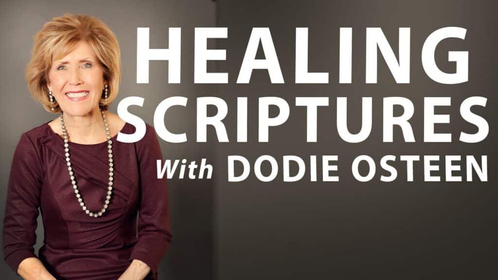 Dodie osteen healing scriptures