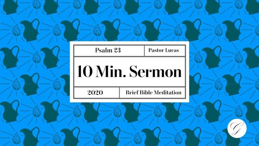 10 minute sermons for seniors