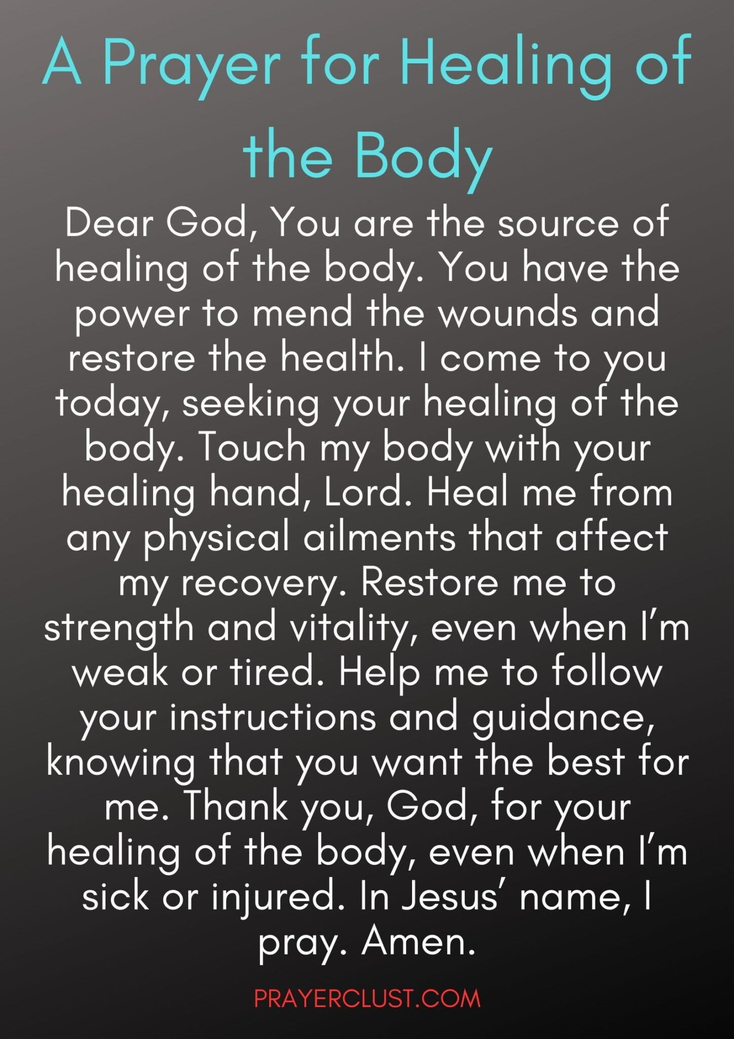 12 Powerful Prayers for Healing and Recovery: Finding Strength and Hope ...