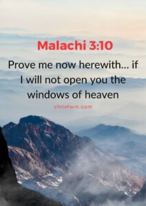 Malachi 3:10