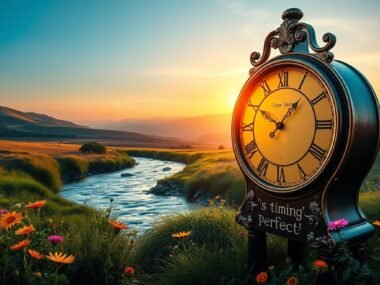 God’s timing is perfect