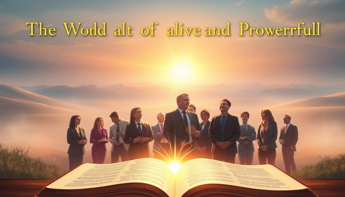 Meaning of The Word of God is Alive and Powerful with Examples