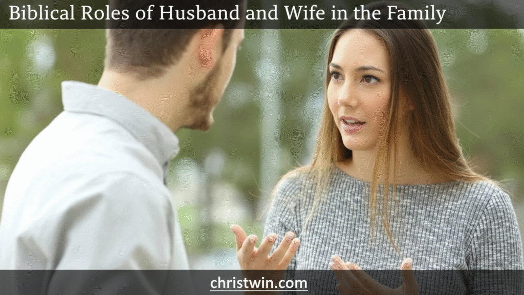 Biblical Roles of Husband and Wife in the Family