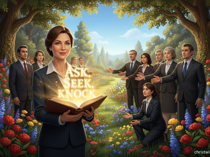 Explanation of Matthew 7:7 Ask and it will be given to you