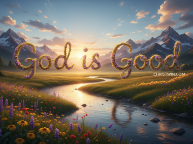 God is good all the time Meaning and scriptures