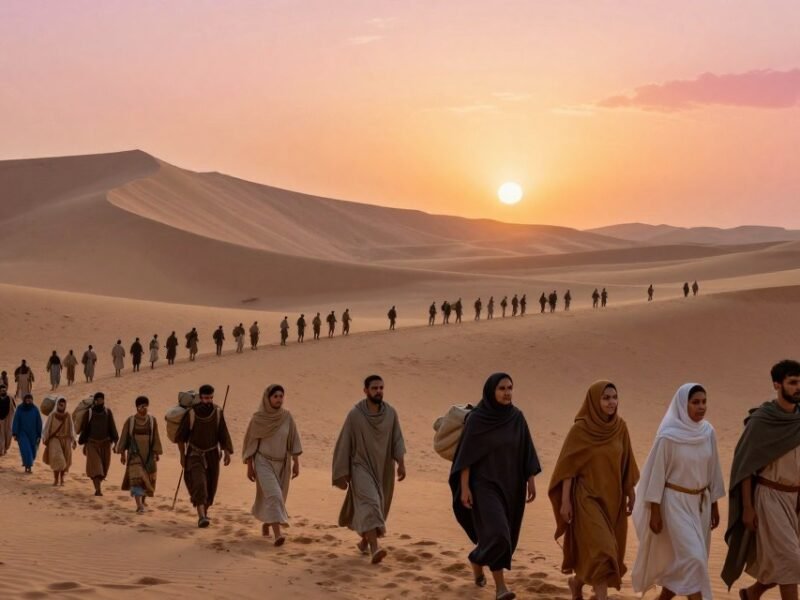 How Many Israelites Left Egypt To The Promise Land?