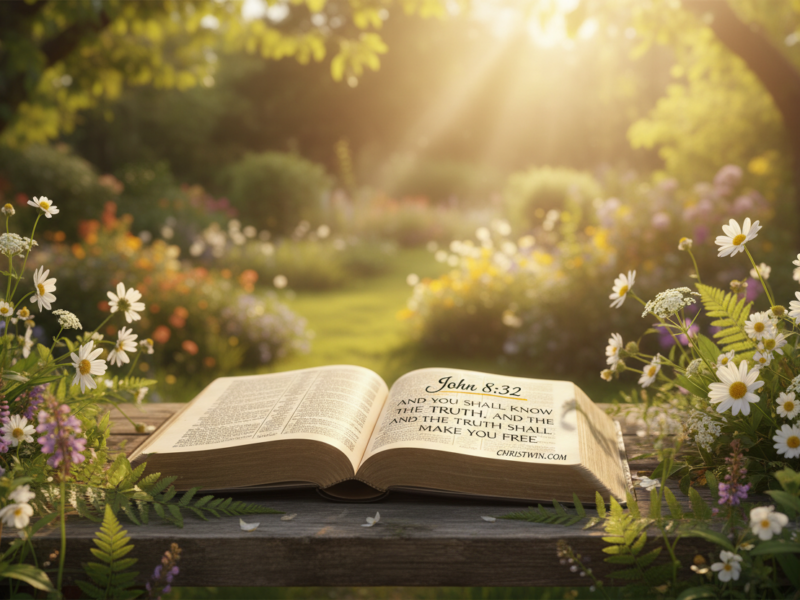 John 8:32 The Truth Will Set You Free