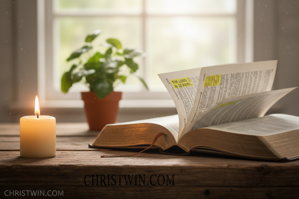 Old Testament Verses on God's Goodness