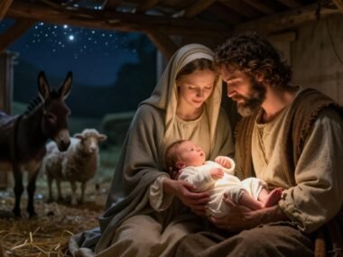 When was Jesus born according to the Bible, was it at Christmas?