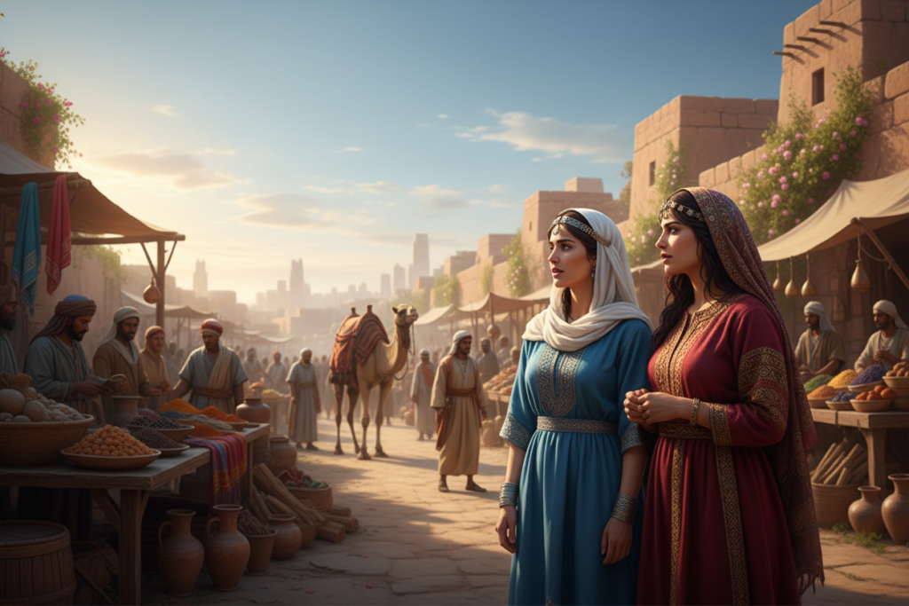 biblical context of Ezekiel 23:20