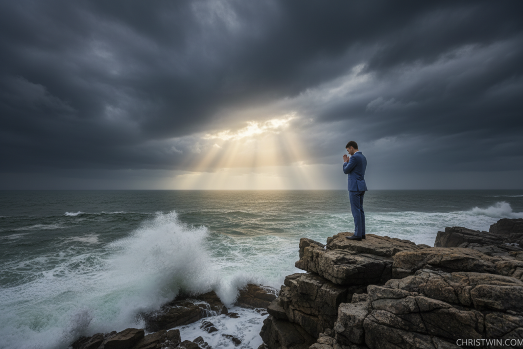 biblical interpretation of being overwhelmed