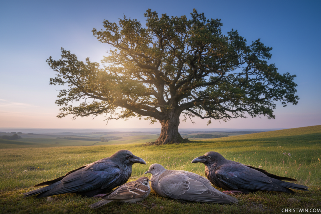 biblical perspective on dead birds