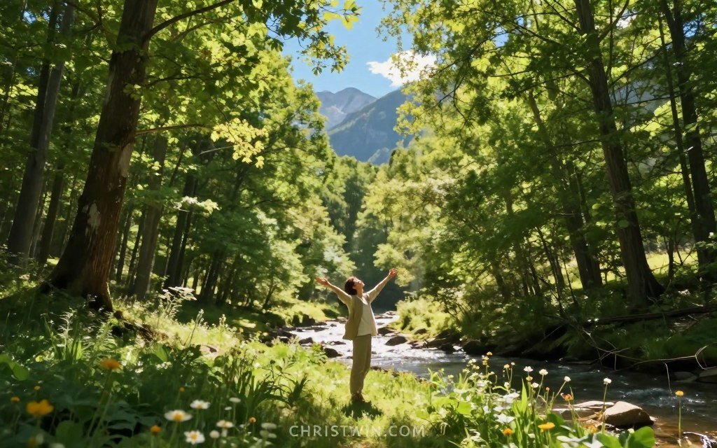 connecting with higher power in nature