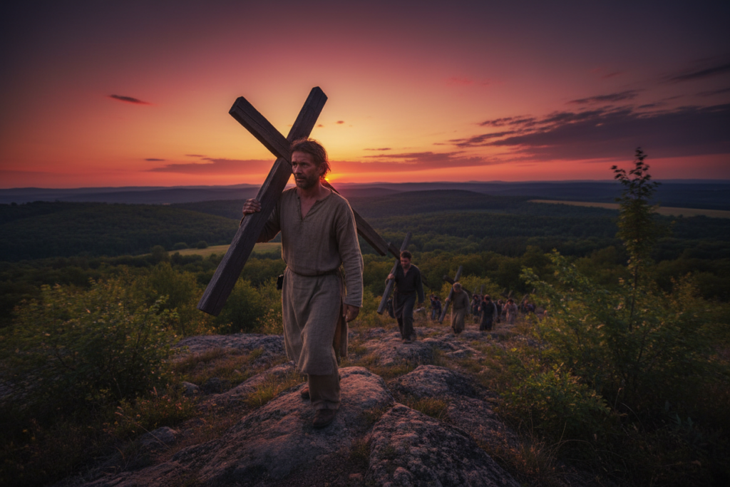 cross-bearing symbolism