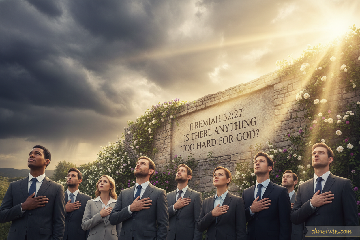 is there anything too hard for God? Explanation of Jeremiah 32:27