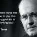 Quotes by AW Tozer