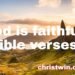 32 God is faithful Bible verses