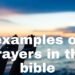 11 examples of prayers in the bible scripture