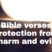 22 Bible verses on protection from harm and evil
